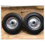 10 Inch Solid Rubber Tires (Pair)
