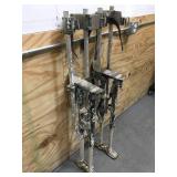 Pair of Drywall Stilts - Adjustable Height