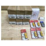 Lot of Telephone Line Testers, Mini End Mill Kit, and Assorted Electronics