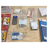 Lot of Telephone Line Testers, Mini End Mill Kit, and Assorted Electronics