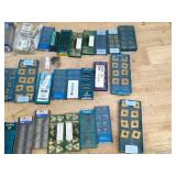 Large Lot of Cutting Tool Inserts and End Mills