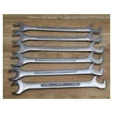 Kutch Open-End Wrench Set - Lot of 6