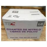 TAC Global Solutions Nitrile Powder-Free Gloves - Size Large