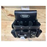 PRINCE Tanned Leather Electrician Tool Belt with 2" Leather Belt Model PE-OT & PLB-OT2(10022418)