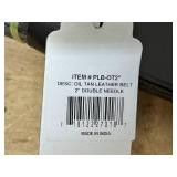 PRINCE Tanned Leather Electrician Tool Belt with 2" Leather Belt Model PE-OT & PLB-OT2(10022418)