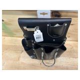 PRINCE Leather Drywall Pouch Right Handed with 2" Leather Belt Model PDW-OTR & PLB-OT2