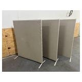 Lot of 3- Office Dividers