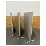 Lot of 3- Office Dividers