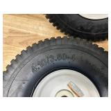 Lot of 4 Garden/Utility Tires 4.10/3.50-4 Max Load 450 LBS at 30 PSI Cold