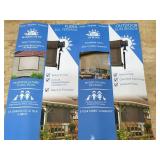 Lot of 2 - Outdoor Sun Blinds