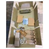 Indoor sun blinds in gold