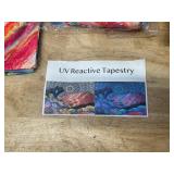Lot of UV Reactive Tapestries