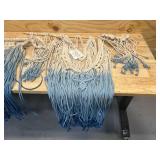 Lot of 2- Hand Woven Wall Art Pieces