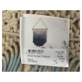 Lot of 2- Hand Woven Wall Art Pieces