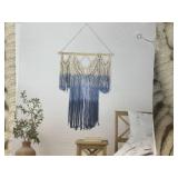 Lot of 2- Hand Woven Wall Art Pieces