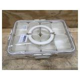 2 Mystery Boxes, Blues Clues Toddler Bed Set And Tupperware With Dividers