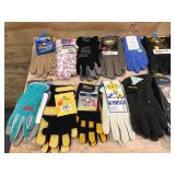 Lot of Various Gloves of Multiple Sizes
