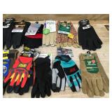 Lot of Various Gloves of Multiple Sizes
