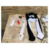 Lot of Multiple Animal Hats For Children