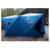 Clam Command Post Ice 6 Person Fishing Shelter