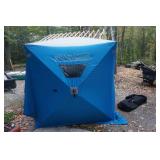 Clam Command Post Ice 6 Person Fishing Shelter