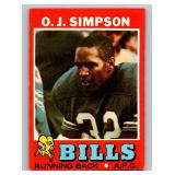 OJ Simpson 2nd Year 1971 Topps #260 Vintage Football Card