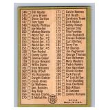 Mickey Mantle Checklist 1967 Topps #103 Vintage Baseball Card
