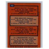 Paul Molitor / Alan Trammel RC 1978 Topps #707 Rookie Shortstops Vintage Baseball Card