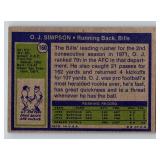 OJ Simpson 1972 Topps #160 Vintage Football Card