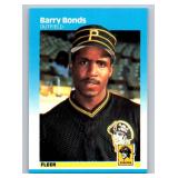 Barry Bonds RC 1987 Fleer #604 Rookie Baseball Card