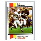 OJ Simpson 1973 Topps #500 Vintage Football Card