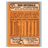 Don Drysdale 1968 Topps #145 Vintage Baseball Card