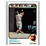 Johnny Bench 1973 Topps #380 Vintage Baseball Card