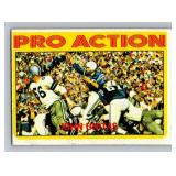 Johnny Unitas 1972 Topps In Action #251 Vintage Football Card