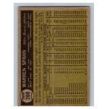 Warren Spahn 1961 Topps #200 Vintage Baseball Card