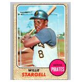Willie Stargell 1968 Topps #86 Vintage Baseball Card
