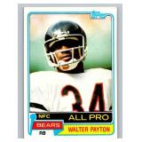 Walter Payton 1981 Topps #400 Vintage Baseball Card