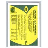 Deion Sanders RC 1989 Topps Traded #30T Rookie Football Card