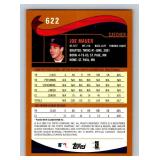 Joe Mauer RC 2002 Topps Draft Picks #622 Rookie Minnesota Twins Baseball Card