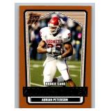 Adrian Peterson Gold RC 2007 Topps DPP #135 Rookie Minnesota Vikings Football Card