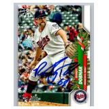 Randy Dobnak Auto On Card 2020 Topps Holiday #HW39 Rookie Minnesota Twins Baseball Card RC