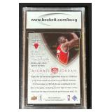 Michael Jordan BCCG 10 Gem Mint 2009-10 Upper Deck MJ Legacy Collection Gold #24 Basketball Card