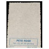 Pete Rose 1969 Topps Deckle Edge #21 Vintage Baseball Card