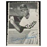 Rod Carew 1969 Topps Deckle Edge #12 Vintage Minnesota Twins Baseball Card