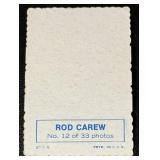 Rod Carew 1969 Topps Deckle Edge #12 Vintage Minnesota Twins Baseball Card