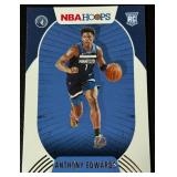 Anthony Edwards RC 2020-21 Hoope #216 Rookie Minnesota Timberwolves Basketball Card