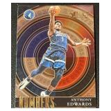 Anthony Edwards RC 2020-21 Select Numbers Insert #15 Rookie Minnesota Timberwolves Basketball Card