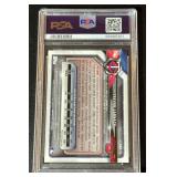 Trevor Larnach Auto /499 PSA 9 Mint 2018 Bowman Draft Chrome DO Auto-REF #CDATL Minnesota Twins Baseball Card