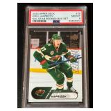 Kirill Kaprizov RC PSA 8 NM-MT 2020 Upper Deck Star Rookies #25 Minnesota Wild Hockey Card