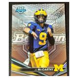 JJ McCarthy RC 2022 Bowman University #48 Rookie Minnesota Vikings Football Card